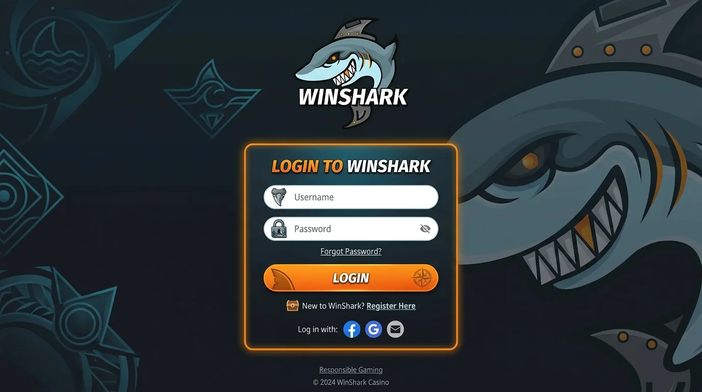 Winshark Casino Login